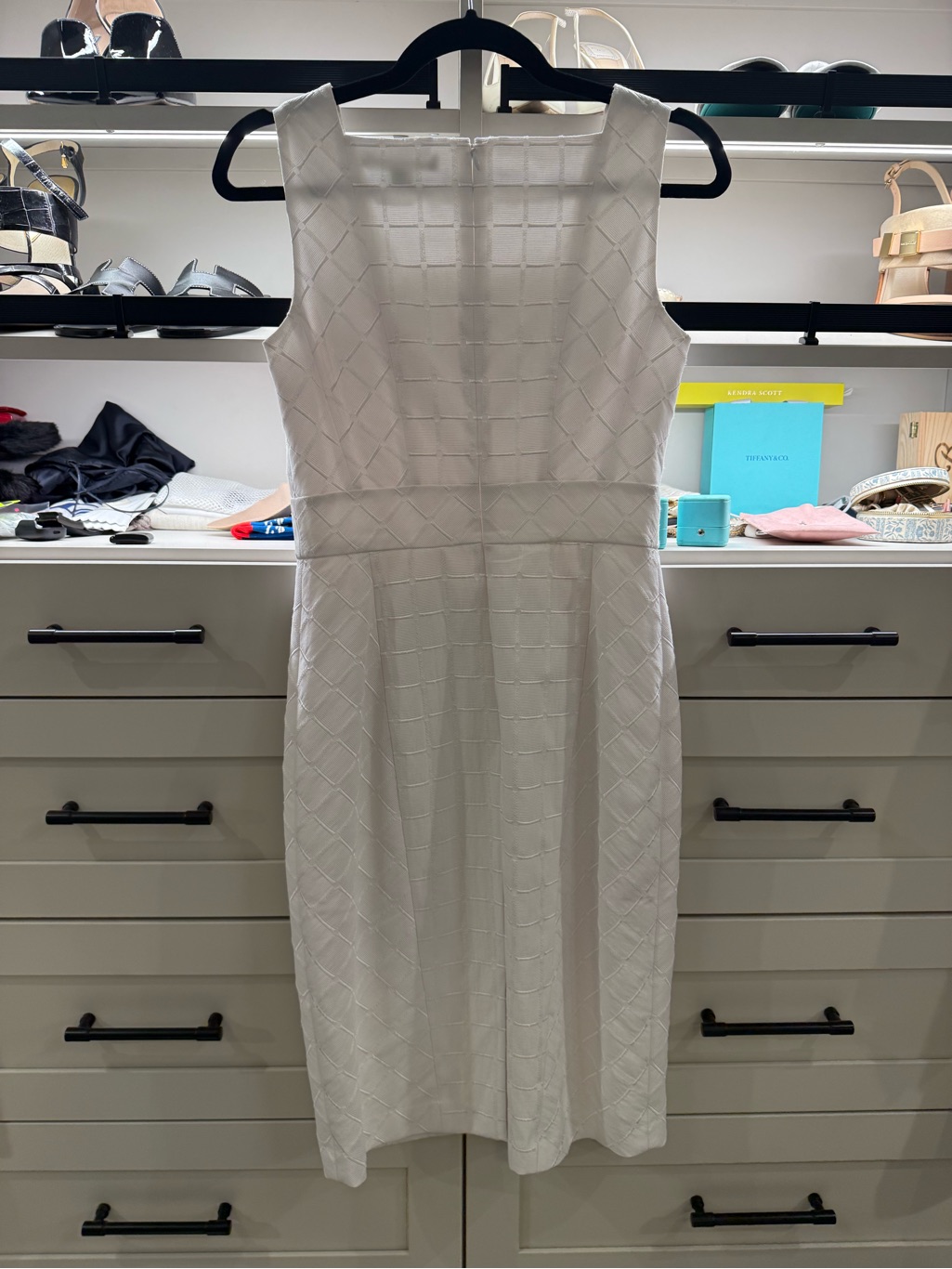 Nwt Brooks Brothers White Sleeveless Dress Size 0